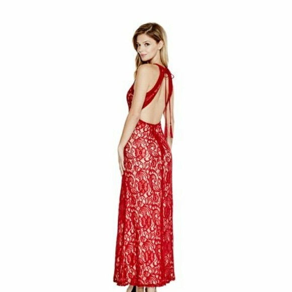 marciano lace dress